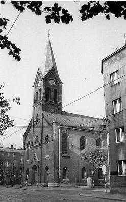 Zabrze Hindenburg kościół „Pokoju” ewangelicki Evangelische Friedenskirche 