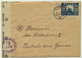 Zabrze Dorota poczta Hindenburg Dorotheendorf post