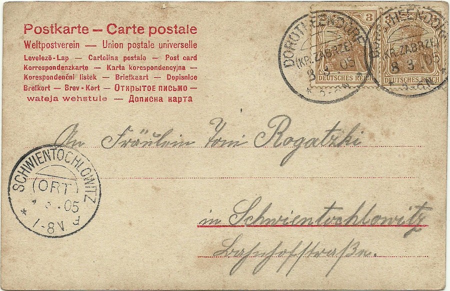 Dorotheendorf Post poczta Zabrze Hindenburg