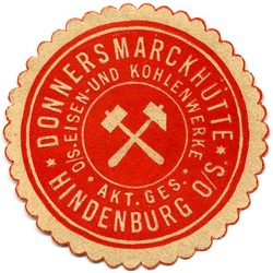 Donnersmarckhütte, Hindenburg O/S Eisen und Kohlenwerke Akt.Ges.